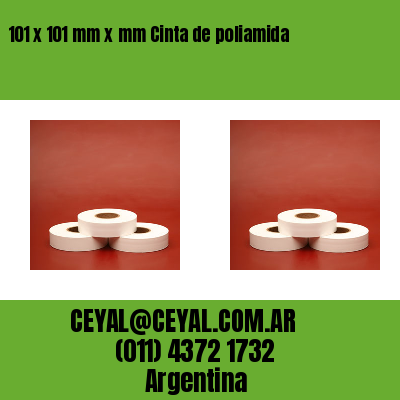 101 x 101 mm x mm Cinta de poliamida