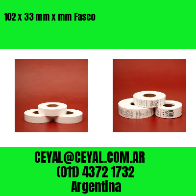 102 x 33 mm x mm Fasco