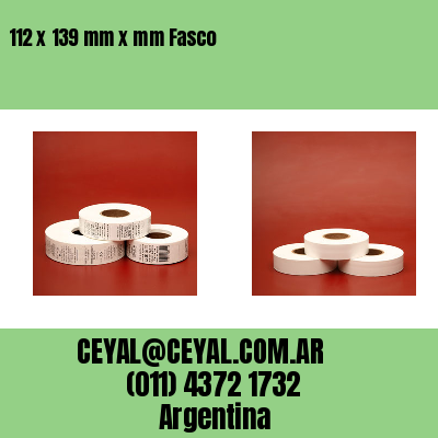 112 x 139 mm x mm Fasco