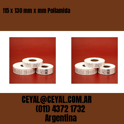 115 x 130 mm x mm Poliamida