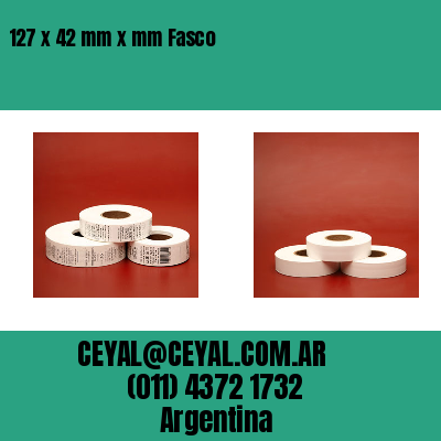 127 x 42 mm x mm Fasco