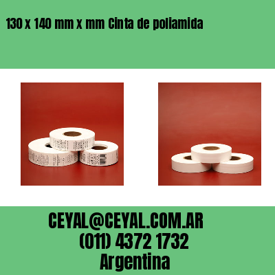 130 x 140 mm x mm Cinta de poliamida