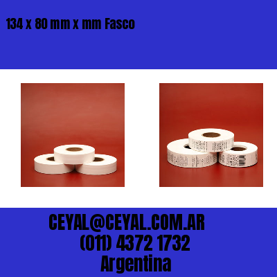 134 x 80 mm x mm Fasco