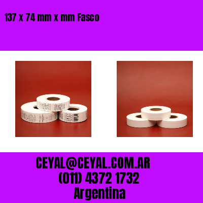 137 x 74 mm x mm Fasco