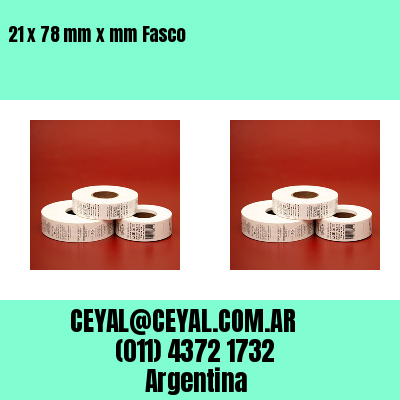 21 x 78 mm x mm Fasco