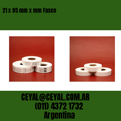 21 x 95 mm x mm Fasco