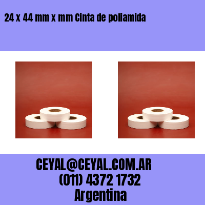 24 x 44 mm x mm Cinta de poliamida