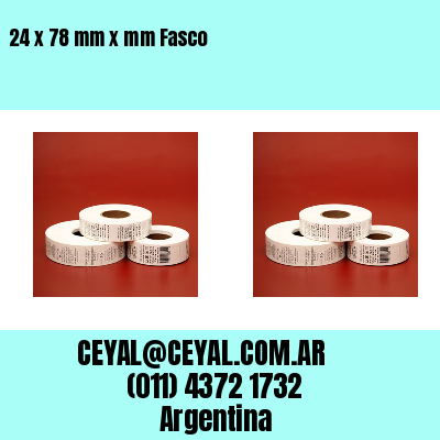 24 x 78 mm x mm Fasco