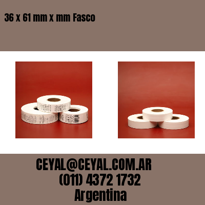 36 x 61 mm x mm Fasco