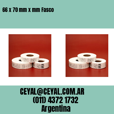 66 x 70 mm x mm Fasco