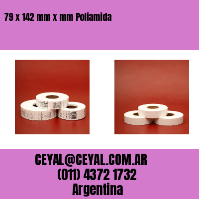 79 x 142 mm x mm Poliamida