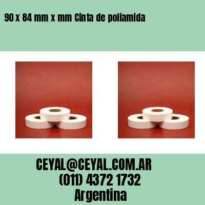 90 x 84 mm x mm Cinta de poliamida