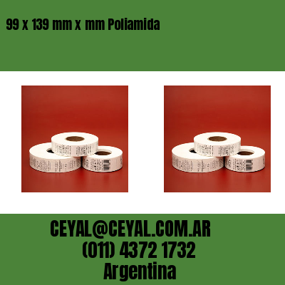 99 x 139 mm x mm Poliamida