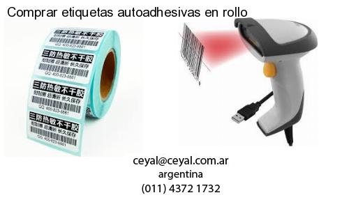 Comprar etiquetas autoadhesivas en rollo