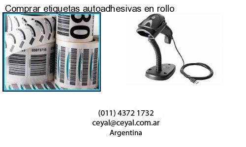 Comprar etiquetas autoadhesivas en rollo