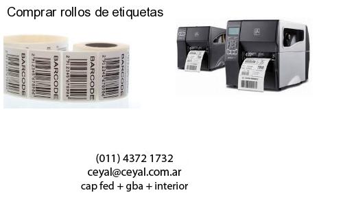 Comprar rollos de etiquetas