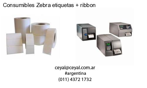 Consumibles Zebra etiquetas   ribbon