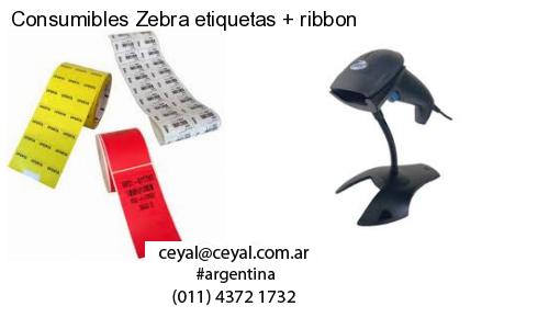 Consumibles Zebra etiquetas   ribbon