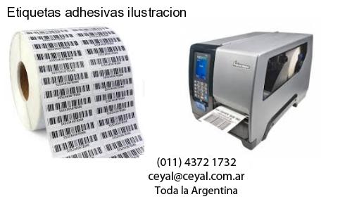Etiquetas adhesivas ilustracion