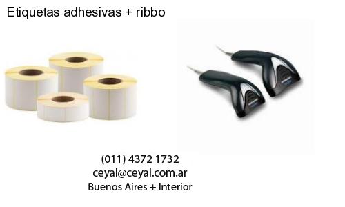 Etiquetas adhesivas ribbo
