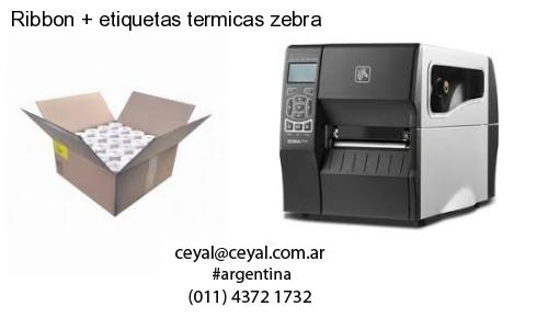 Ribbon   etiquetas termicas zebra