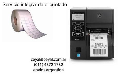 Servicio integral de etiquetado
