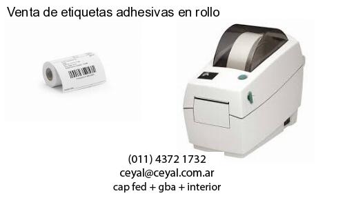 Venta de etiquetas adhesivas en rollo