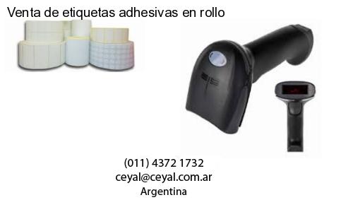 Venta de etiquetas adhesivas en rollo