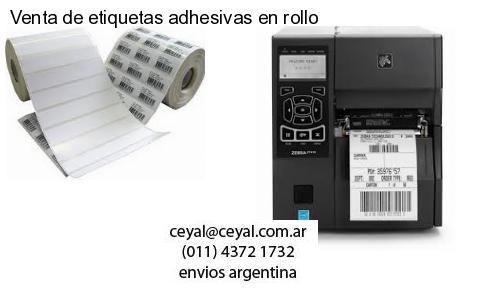 Venta de etiquetas adhesivas en rollo