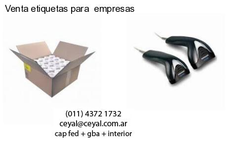 Venta etiquetas para  empresas