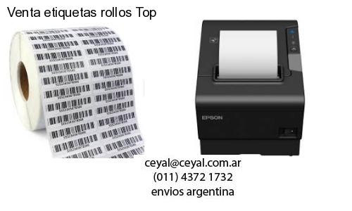 Venta etiquetas rollos Top
