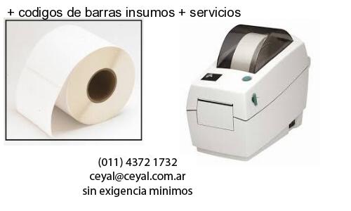   codigos de barras insumos   servicios