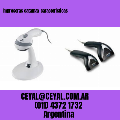 impresoras datamax caracteristicas