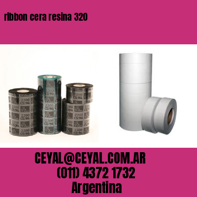 ribbon cera resina 320