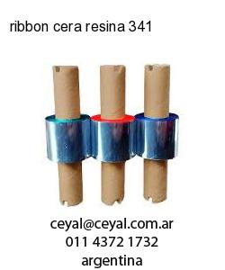 ribbon cera resina 341