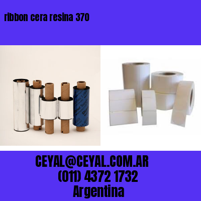 ribbon cera resina 370