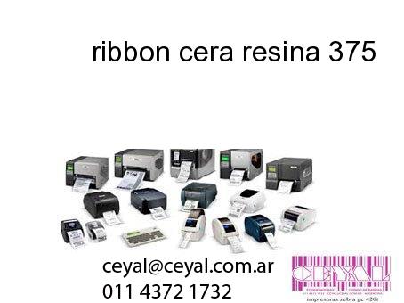 ribbon cera resina 375