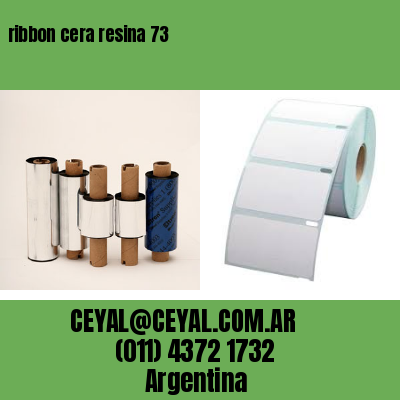 ribbon cera resina 73