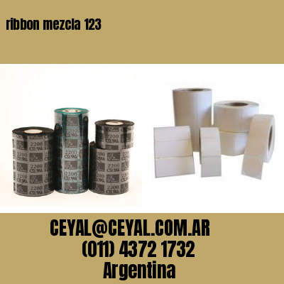 ribbon mezcla 123