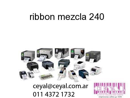 ribbon mezcla 240