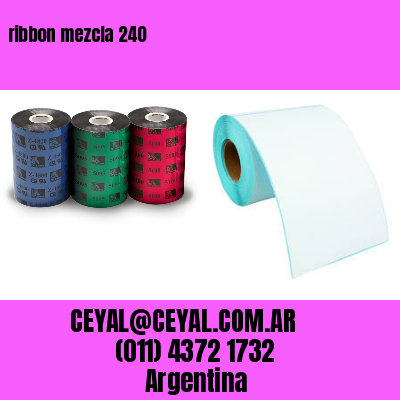 ribbon mezcla 240