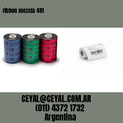 ribbon mezcla 481