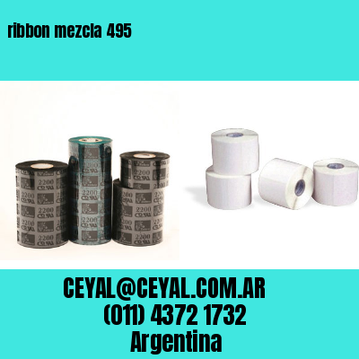 ribbon mezcla 495