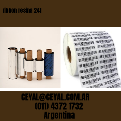 ribbon resina 241