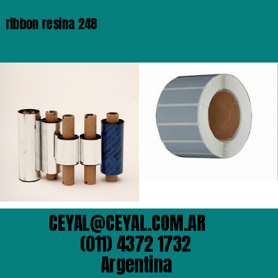 ribbon resina 248
