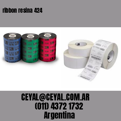 ribbon resina 424