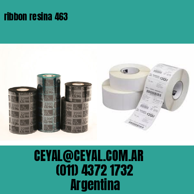 ribbon resina 463