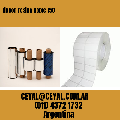 ribbon resina doble 150
