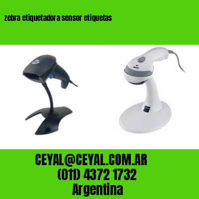 zebra etiquetadora sensor etiquetas