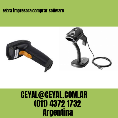 zebra impresora comprar software